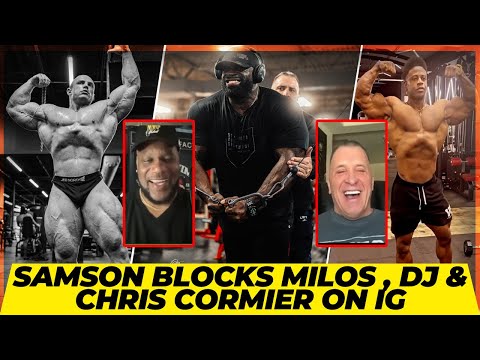 Samson Dauda blocks Milos , Dennis James & Chris Cormier + Breon Ansley will be making very easy 60k