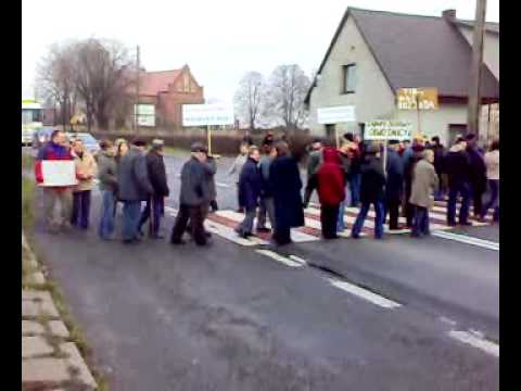 Blokada drogi Wojewódzkiej nr 401