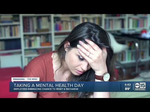 Call it what you will, more people are taking mental health days