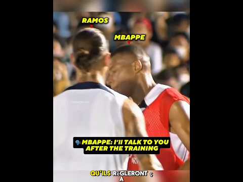 Mbappé et Ramos s’embrouille 😱
