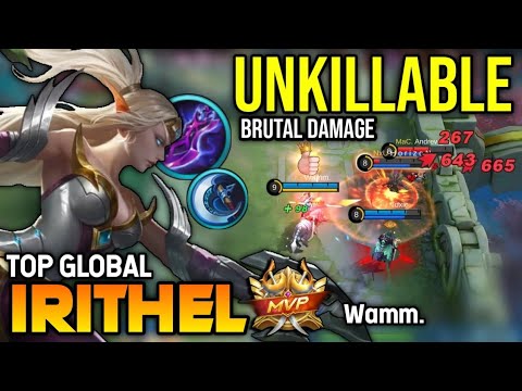 IRITHEL BEST BUILD 2022 | TOP GLOBAL IRITHEL GAMEPLAY | MOBILE LEGENDS✓