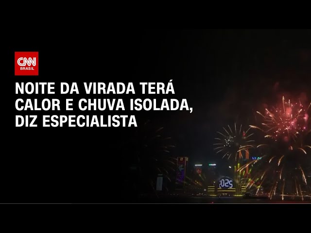 Especialista explica como deve ficar o tempo na virada do ano no país | CNN NOVO DIA