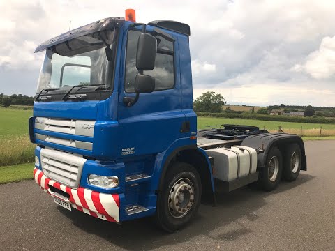2008 DAF CF85 460HP 6X4 DOUBLE DRIVE TRACTOR UNIT FOR SALE