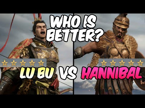 Lu bu versus Hannibal - Who has the Strongest Cavalry March in Age of Empires Mobile