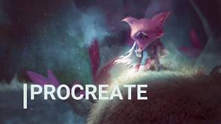 APPRENDRE PROCREATE - pour débutant - Tuto - Tips - Cours de Digital Painting