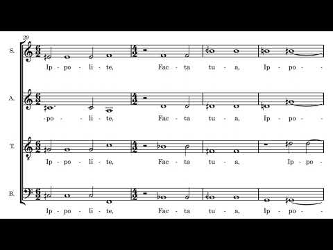 MICROTONAL RENAISSANCE CHOIR!?!?! Musica Prisca Caput--Transcription