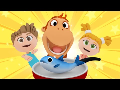 🎣🐟 Hamsi Koydum Tavaya | Kukuli ile Eğlenceli Çocuk Şarkısı! 🐟🎶