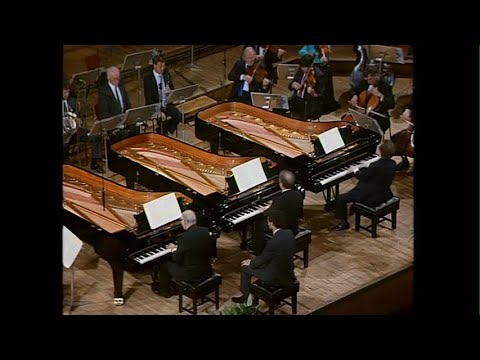 Mozart Concertos for 2 & 3 pianos (Barenboim, Schiff, Solti) 1989