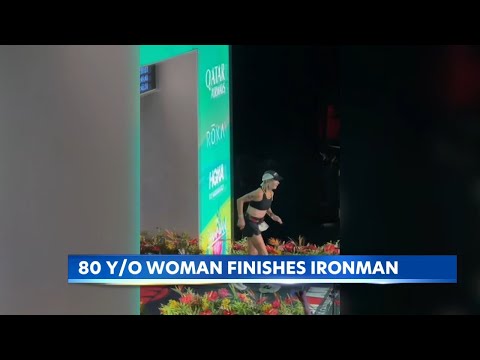80-year-old woman conquers Ironman World Championships in Kona