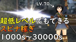 【初心者に】レベルが低くてもどんなパラでも数万スピナは稼げる。詰み救済金策方ｗソロべリング＋１億企画【トーラムオンライン】