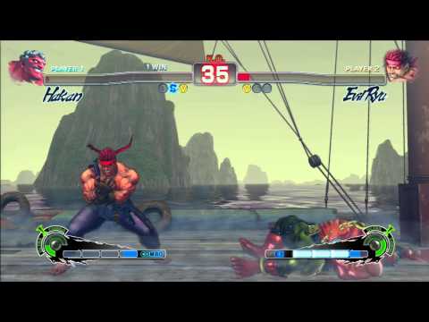 SSF4 AE: Hakan (Azzi X) vs Evil Ryu (PreachHeadShot)