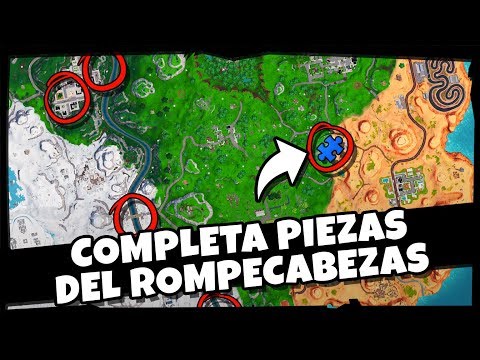 parte 1 busca piezas de rompecabezas bajo puentes y cuevas fortnite battle royale - piezas de rompecabezas fortnite bajo puentes