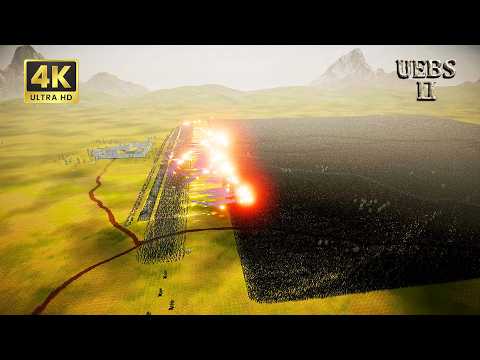 19,750 SPACE MARINES vs 2,000,000 NURGLE CHOSEN – EPIC SIEGE BATTLE! UEBS2 [4K]