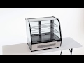 Video: Vitrinas expositor refrigerado sobre mostrador 120L. Polar CD229