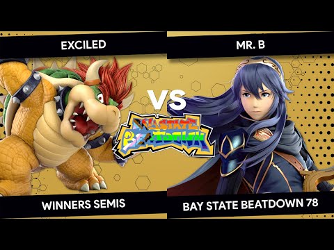 Bay State Beatdown 78 - Exciled (Bowser) vs Mr. B (Lucina) - Winners Semis