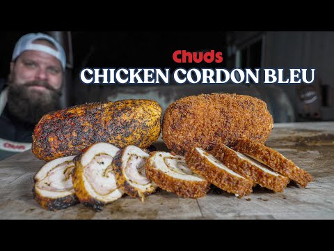 Smoky Fried Cheesy Chicken Cordon Bleu