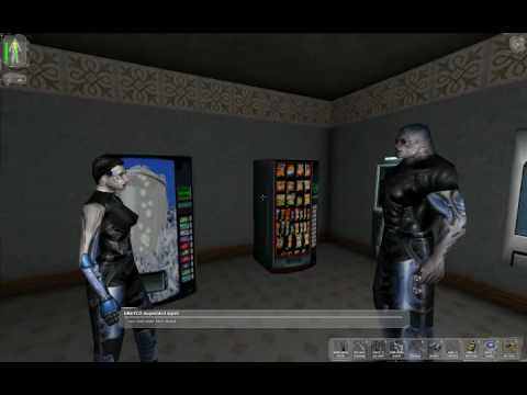 Deus Ex - JC Denton meets Anna Navarre and Gunther Hermann