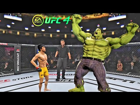 PS5 | Bruce Lee vs. Evolution Hulk (EA Sports UFC 4)