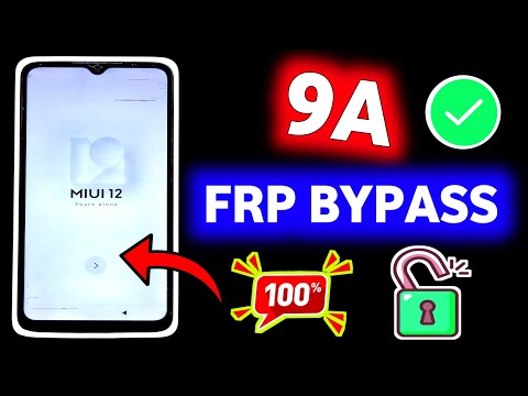 Redmi 9A FRP Bypass 2025 | MIUI 12 & 12.5 Google Account Unlock Without PC