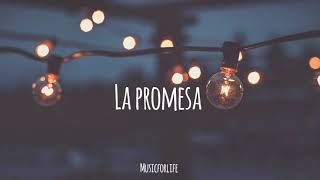 La Promesa - Melendi (Lyrics video)