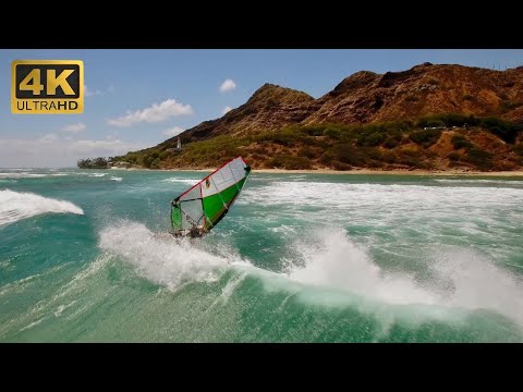 Windsurfing Diamond Head Oahu