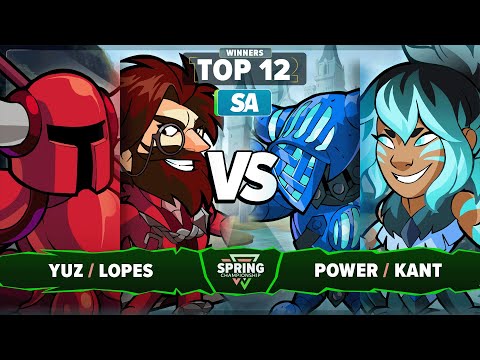 Yuz & Lopes vs Power & Kant - Top 12 - Spring Championship 2025 - SA 2v2