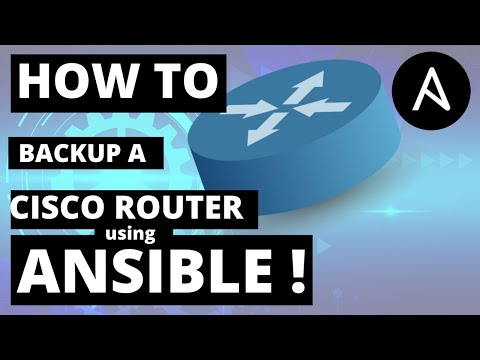 Ansible Playbook Example to Backup Cisco Router or Switch Config