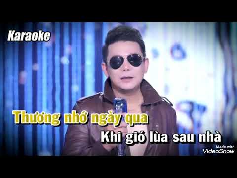 Karaoke (có lời):  NỖI NHỚ MƯA PHAI  -  Sáng tác:  Mạnh Quỳnh
