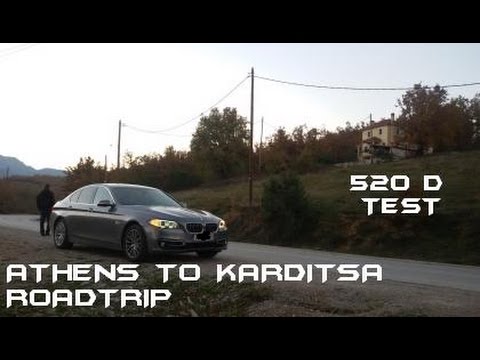 BMW 520D Roadtrip Athens to Karditsa