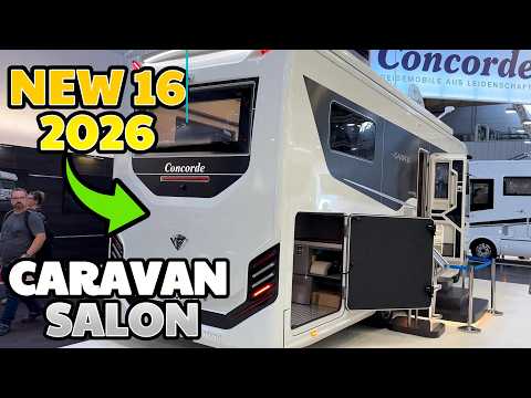 The Most Stunning 2026 Motorhomes! Caravan Salon Düsseldorf Day 4!