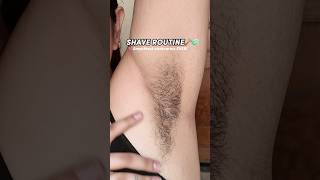 My underarm shaving routine for the smoothest shave ever🎀🪒🧽🫧✨