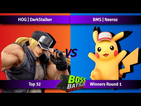 HOG | DarkStalker (Terry) vs BMS | Neeroz (Pikachu) - Winners Round 1 (Top 32) - BOSS BATTLES: TR