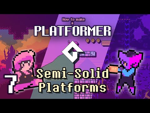 Make a Platformer in GameMaker! Part 7 (Moving Semi-Solid Platforms)