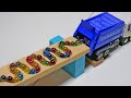Marble Run Race ASMR ☆ Dump Truck & HABA Slope