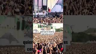 Así suena Una lady como tú en concierto 🥺 Gracias! 🫶 #Shorts