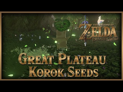 Zelda Breath of the Wild • Korok Seeds • Great Plateau