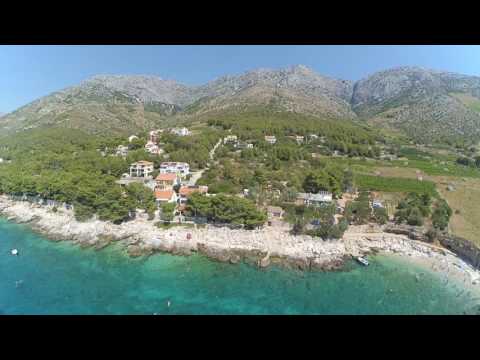 Holiday flying at Ivan Dolac ( Island Hvar ), Paklina and Pod Nozica beaches