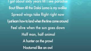 Kaz-well "The Beach" with Lyrics