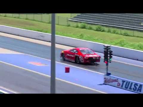Steve Matusek Receiving His Pro Stock License