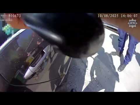 Jastrzębie-Zdrój: Man trapped in hot car. Emergency services intervened.