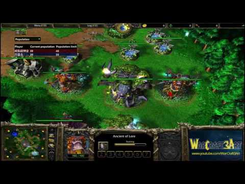 WFZ(UD) vs Lawliet(NE) - Game 3 - WarCraft 3 Frozen Throne - RN2586