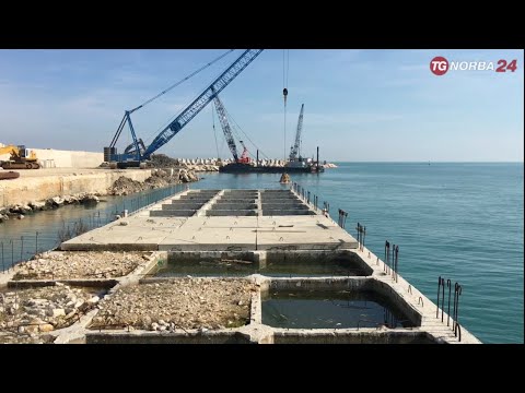 Molfetta, prende forma il nuovo porto commerciale
