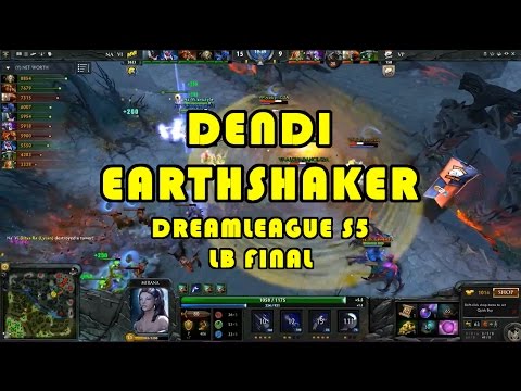 Dendi Earthshaker !! Dreamleague Season 5 LB Final: Na'Vi vs VP