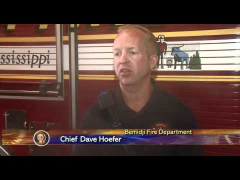 Bemidji House Fire - Lakeland News at Ten - August 8, 2011.m4v