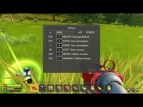 Scrap Mechanic Survival | Fant Mod 8.71 - LEVEL & SKILLS