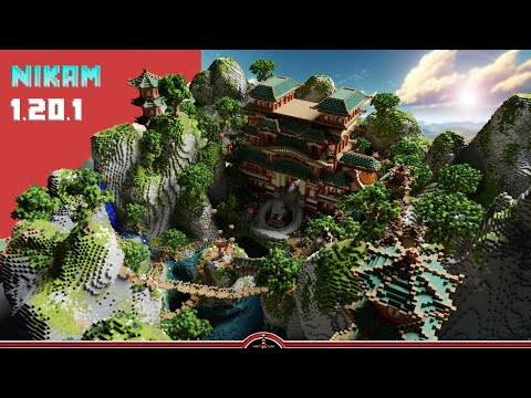 Discover the Most Stunning Asian Minecraft Hub!