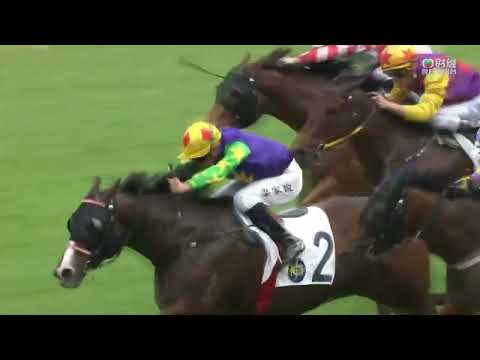 2022/23 (096) - Pleasant Endeavor (怡心聲) - 梁家俊 (季內初出乘對手弱爆出30倍冷門)