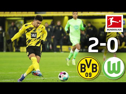 Sancho Goal in Haaland Comeback! Dortmund - Wolfsburg | 2-0 | Highlights | Matchday 14 – Bundesliga