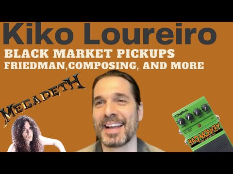 Kiko Loureiro of MEGADETH.  Technique meets soul