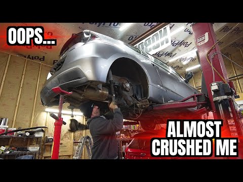 Replacing the Torsion Beam rear end in my 2011 Honda CRZ Hybrid